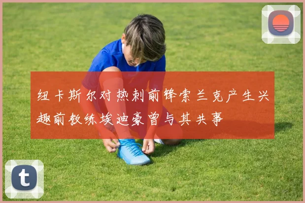 纽卡斯尔对热刺前锋索兰克产生兴趣前教练埃迪豪曾与其共事